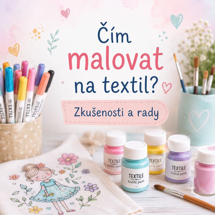Čím malovat na textil?