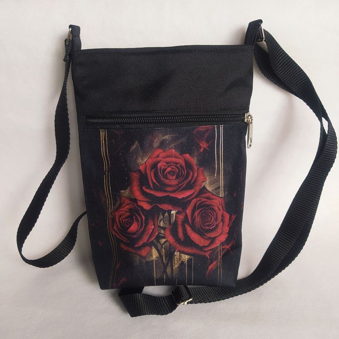 Crossbody kabelka malá Růže