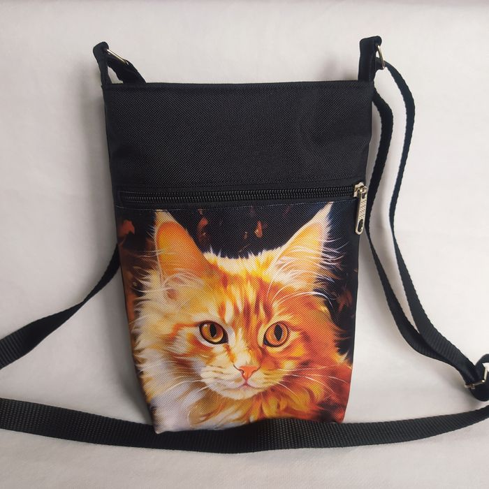 Crossbody kabelka malá Kočka