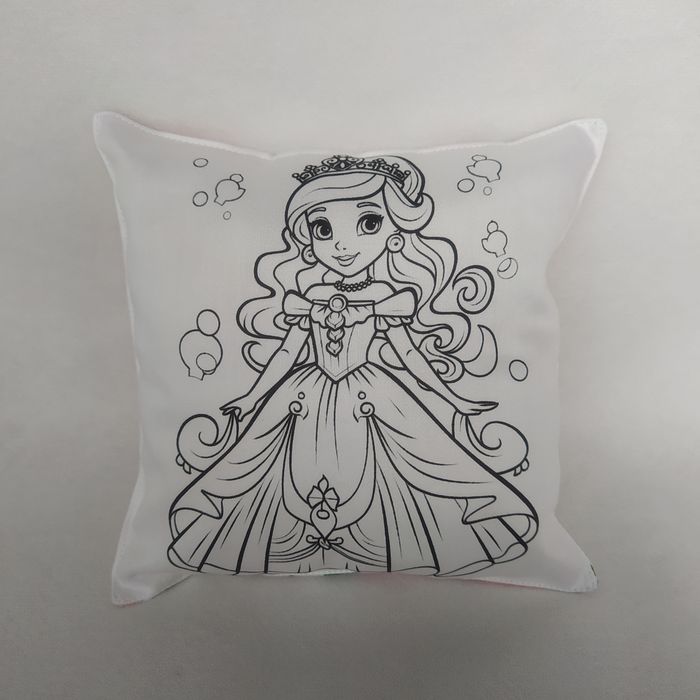 Princezna omalovánky - polštářek