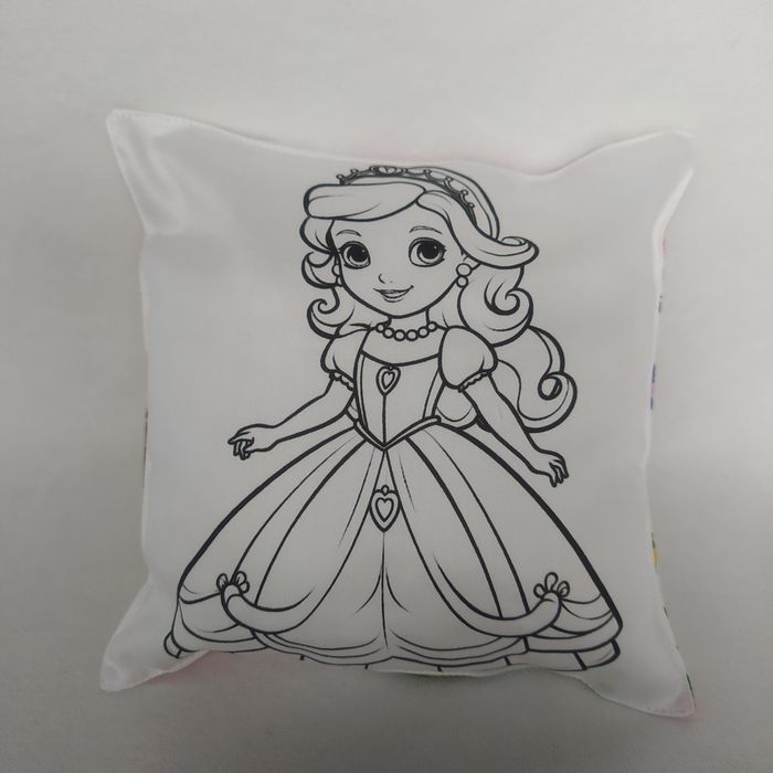 Princezna omalovánky - polštářek