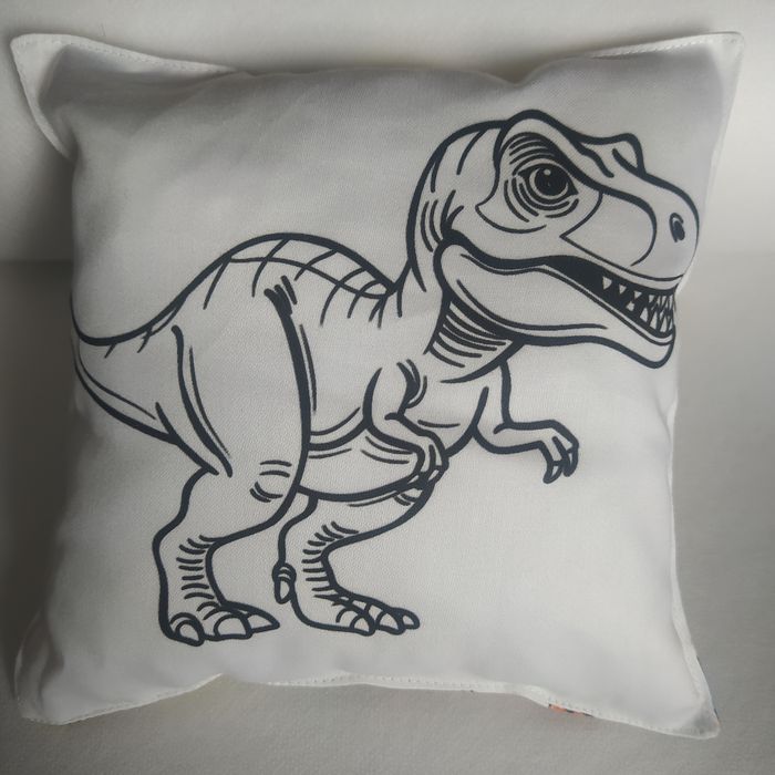 Dinosauří omalovánky - polštářek