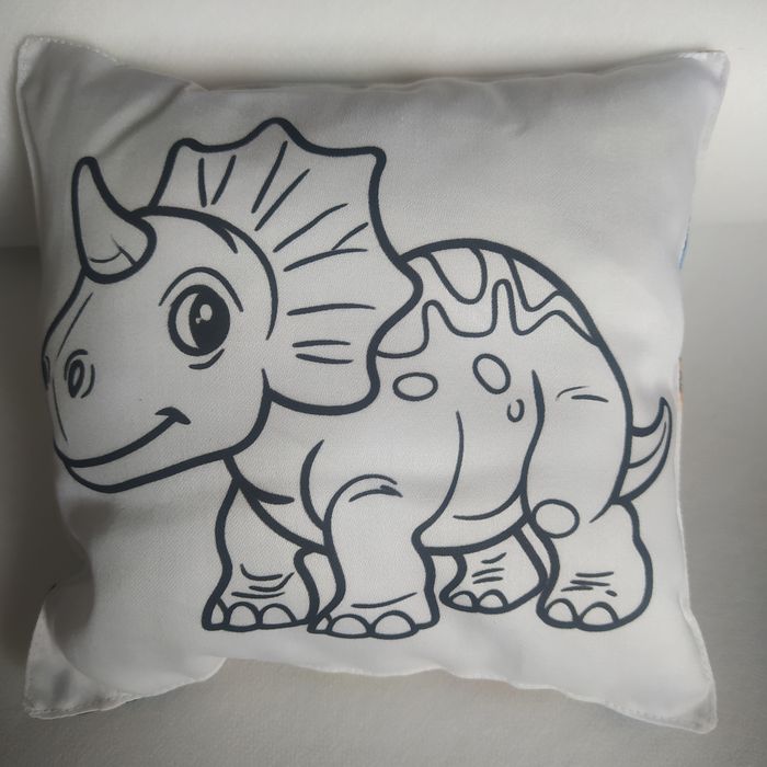 Dinosauří omalovánky - polštářek