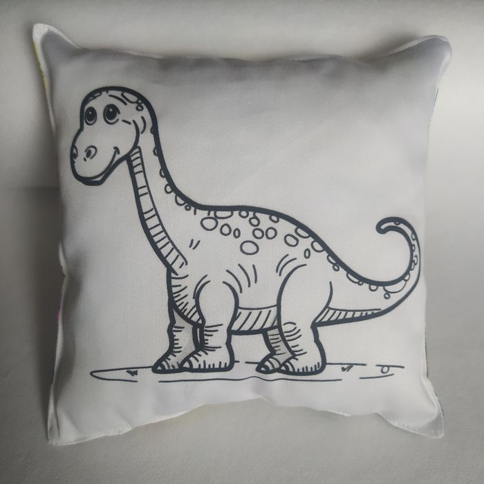 Dinosauří omalovánky - polštářek