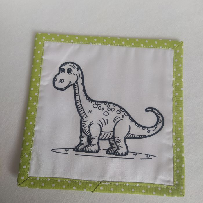 Dinosaurus omalovánka - podhrníček