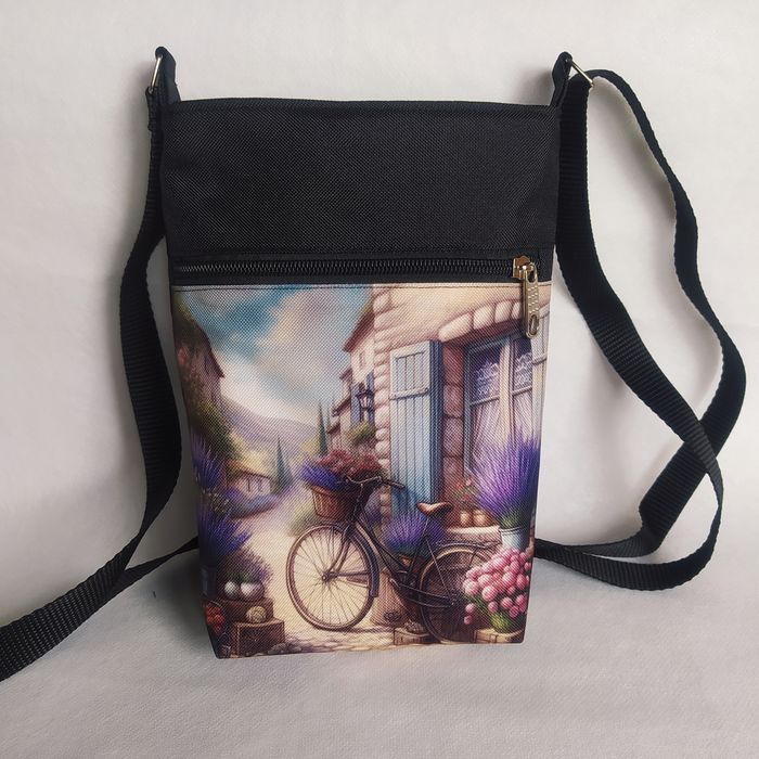 Crossbody kabelka malá Levandule