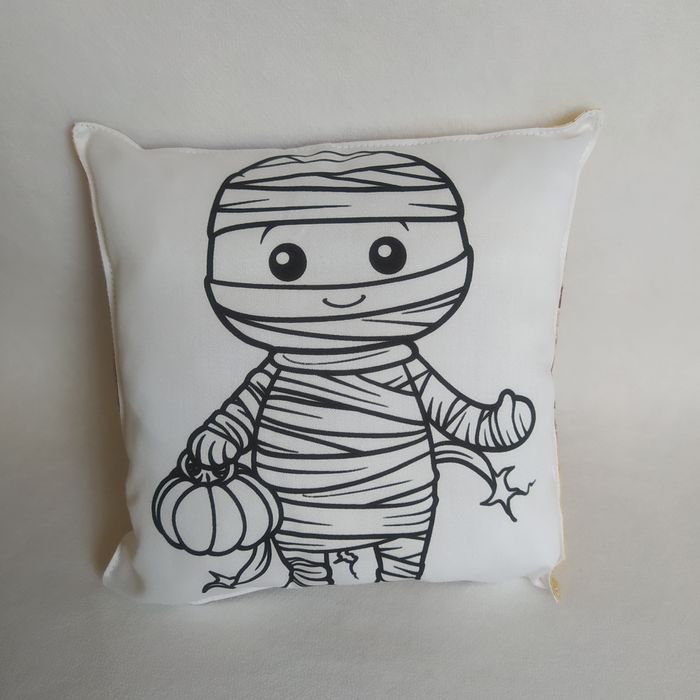 Halloween omalovánky - polštářek