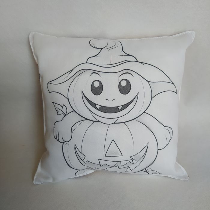 Halloween omalovánky - polštářek