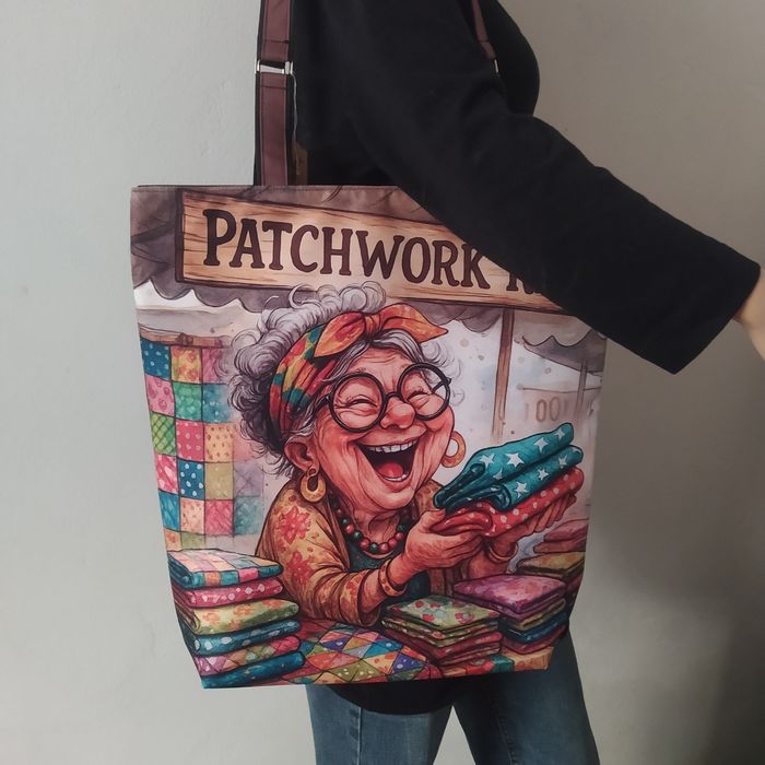 Nákupní taška Patchwork