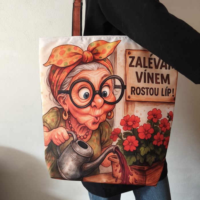 Nákupní taška Květinářka