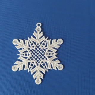 Krajková vločka nová 5