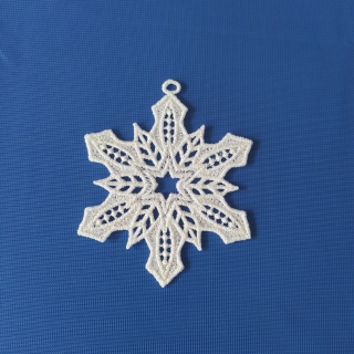 Krajková vločka nová 6
