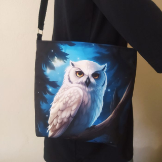 Crossbody kabelka Sova bílá