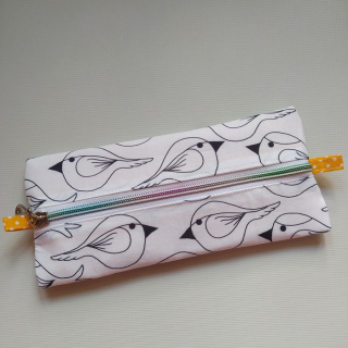 Ptáčci omalovánky - pouzdro na pastelky