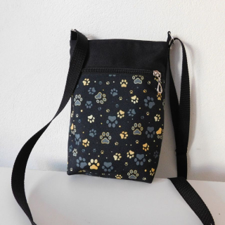 Crossbody kabelka malá Tlapky