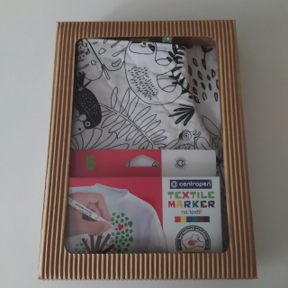 Kreativní dárková krabička zástěra a chňapka