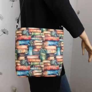 Crossbody kabelka Knížky 1