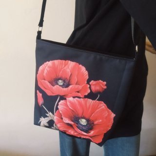 Crossbody kabelka Vlčí máky