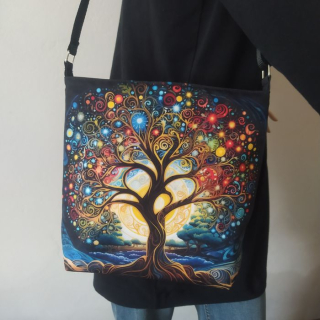 Crossbody kabelka Barevný strom