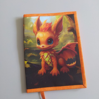 Obal na knihu Oranžová dračí slečna