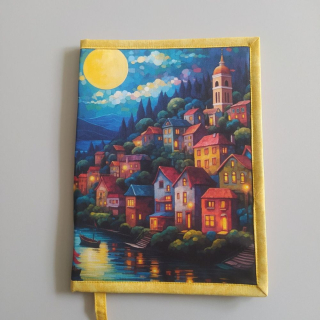 Obal na knihu Noční vesnička u řeky