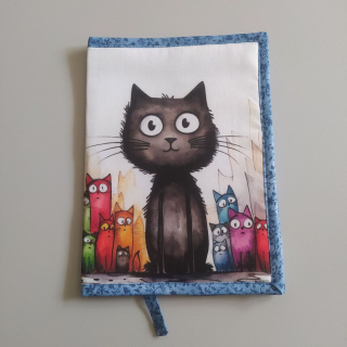 Obal na knihu Kočka a barevné kočičky