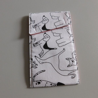 Pejsci omalovánky - pouzdro na mobil 