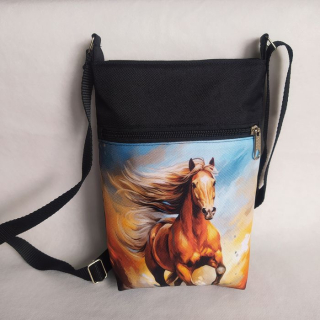 Crossbody kabelka malá Koník
