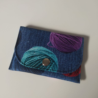 Peněženka na drobné Klubíčka na džínové
