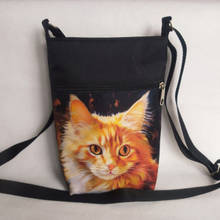 Crossbody kabelka malá Kočka
