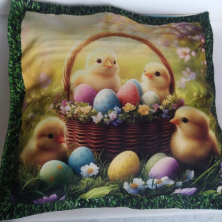 Povlak na polštářek 40x40cm Velikonoční