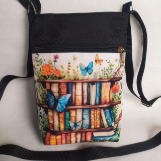 Crossbody kabelka malá Knihovna