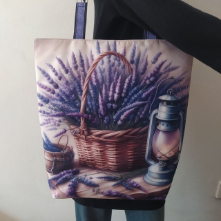 Nákupní taška Levandule