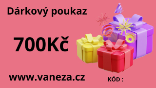 Dárkový poukaz 700Kč
