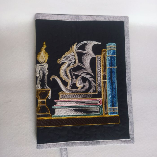 Obal na knihu Knihovna s drakem