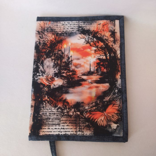 Obal na knihu Červenočerná krajina