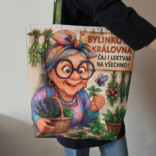 Nákupní taška Bylinková královna