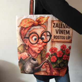Nákupní taška Květinářka