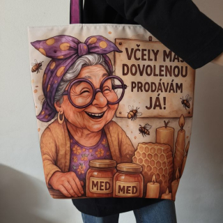 Nákupní taška Včelařka