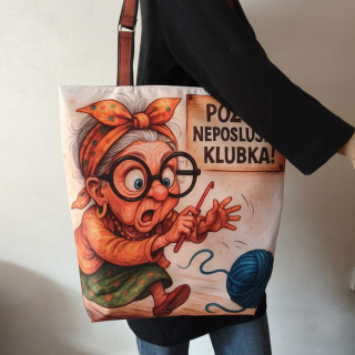 Nákupní taška Neposlušná klubka